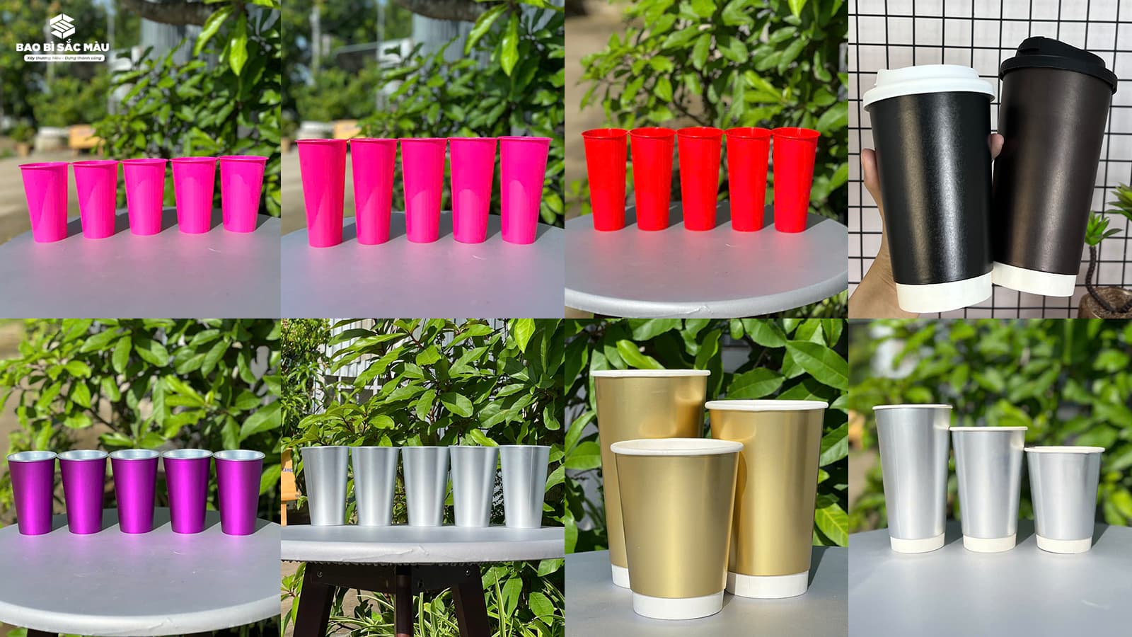 LY NHỰA BÁN TRÀ SỮA GIÁ SỈ - BO BÌ SẮC MÀU